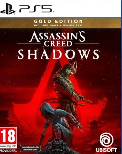 Assassin's Creed Shadows Gold Edition With FREE Steelbook (PS5)