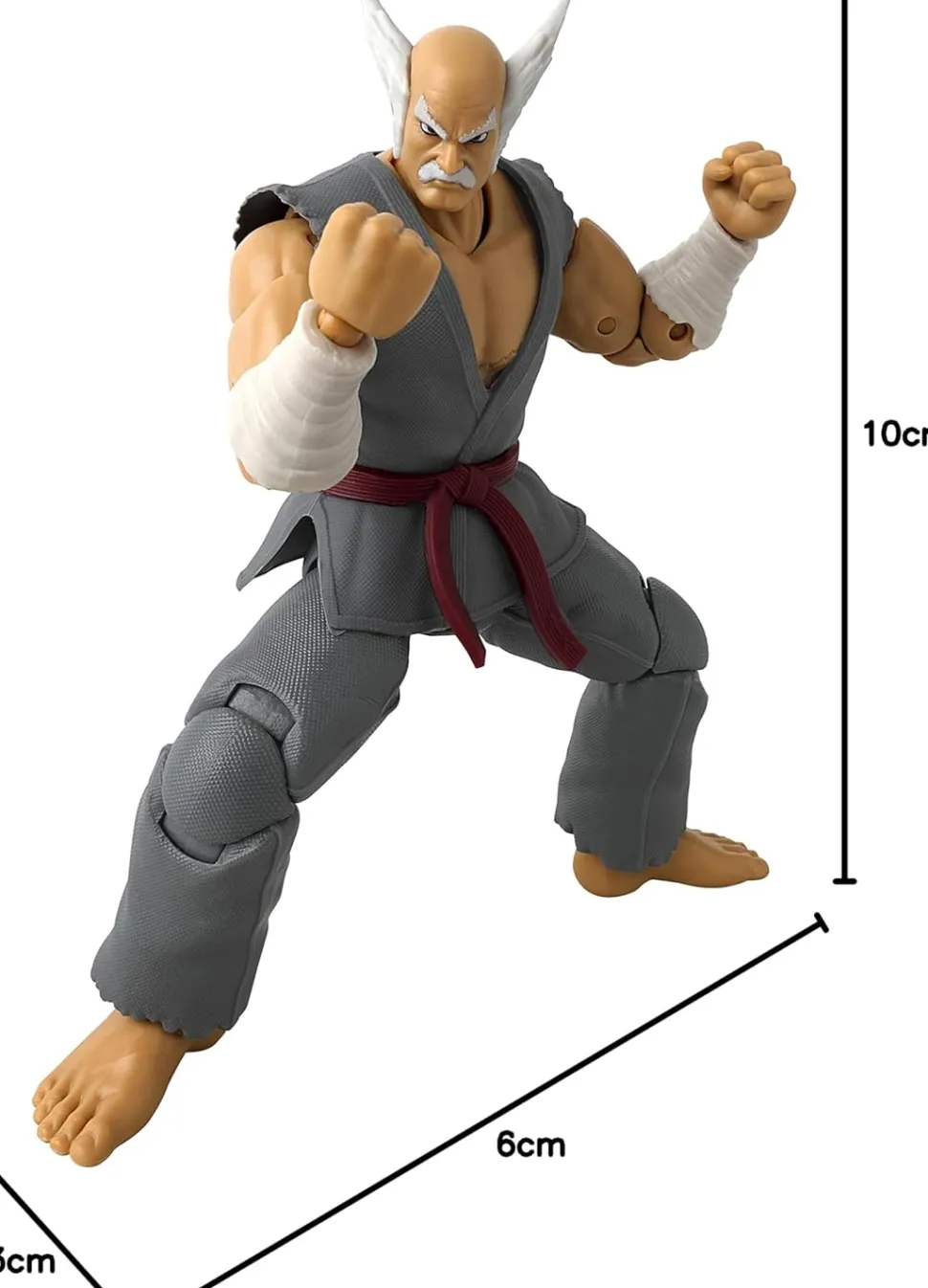 BANDAI Game Dimensions Tekken Heihachi Mishima Action Figure