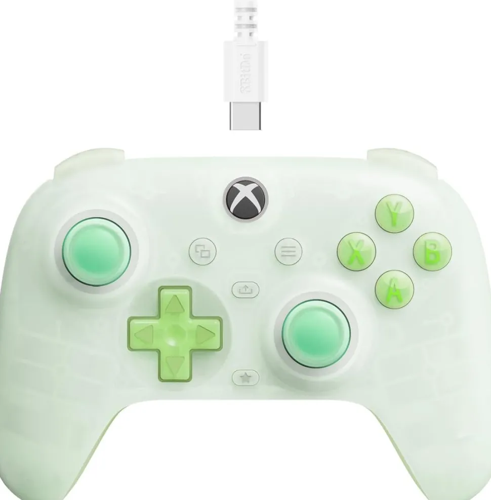 8BitDo Ultimate Mini Wired Controller for Xbox S|X - Translucent Green