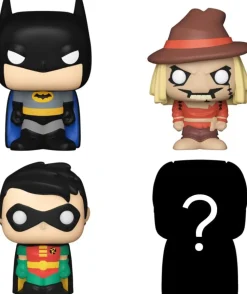 Bitty Pop! DC: Batman Heroes 4-pack Mini Vinyl Figure with Mystery