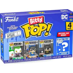 Bitty Pop! DC Comics Superheroes: The Joker 4-Pack Mini Vinyl Figure with Mystery