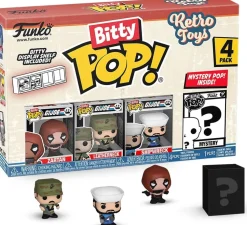 Bitty Pop! Retro Toys: G.I. JOE 4-Pack Mini Vinyl Figure with Mystery