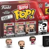 Bitty Pop! WWE: Bret Hart 4-pack Mini Vinyl Figure with Mystery