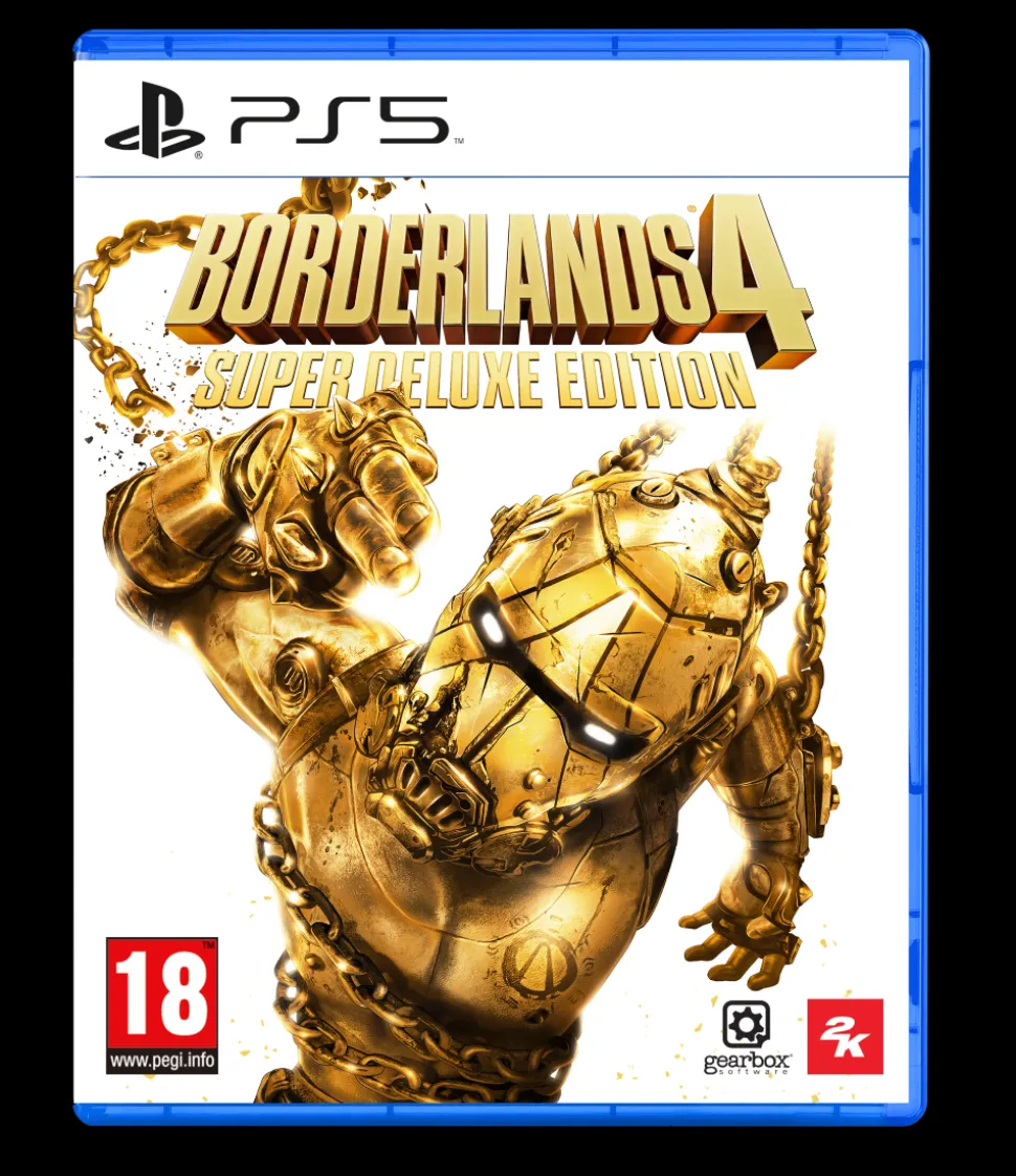 Borderlands 4 - Super Deluxe Edition with FREE Borderlands 4 Ripper Mask & Steelbook (PS5)