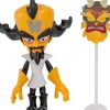 Crash Bandicoot Action Figure: Dr Neo Cortex with Mask