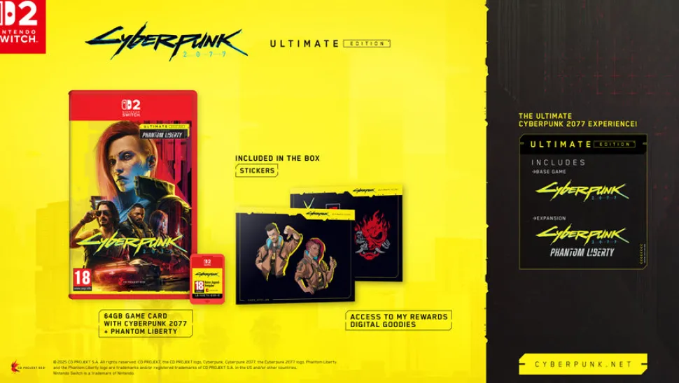 Cyberpunk 2077: Ultimate Edition (Switch 2)