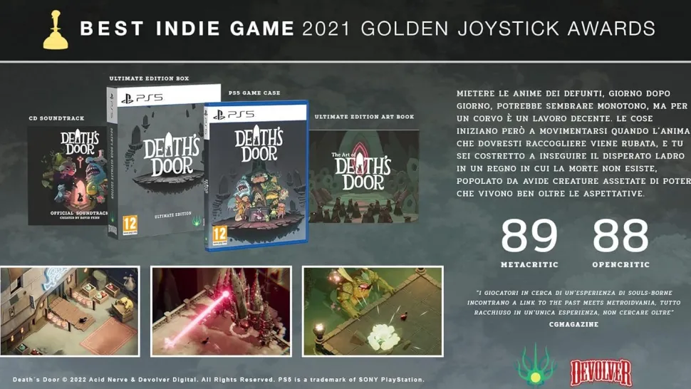 Death's Door: Ultimate Edition (PS5)