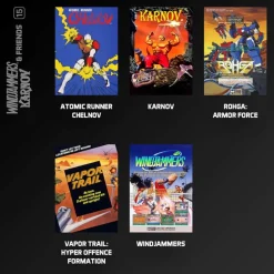 Evercade Windjammers, Karnov & Friends