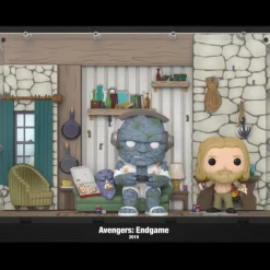 Funko POP! Moment Deluxe: Marvel: Avengers Endgame - Thor’s House (Miek / Korg / Thor)