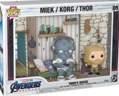 Funko POP! Moment Deluxe: Marvel: Avengers Endgame - Thor’s House (Miek / Korg / Thor)