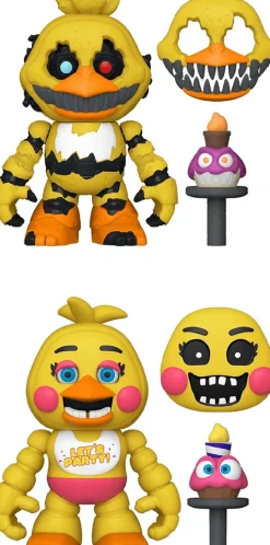 Funko SNAPS!: Five Nights At Freddy's - Toy Chica And Nightmare Chica Vinyl Figure 2 Pack