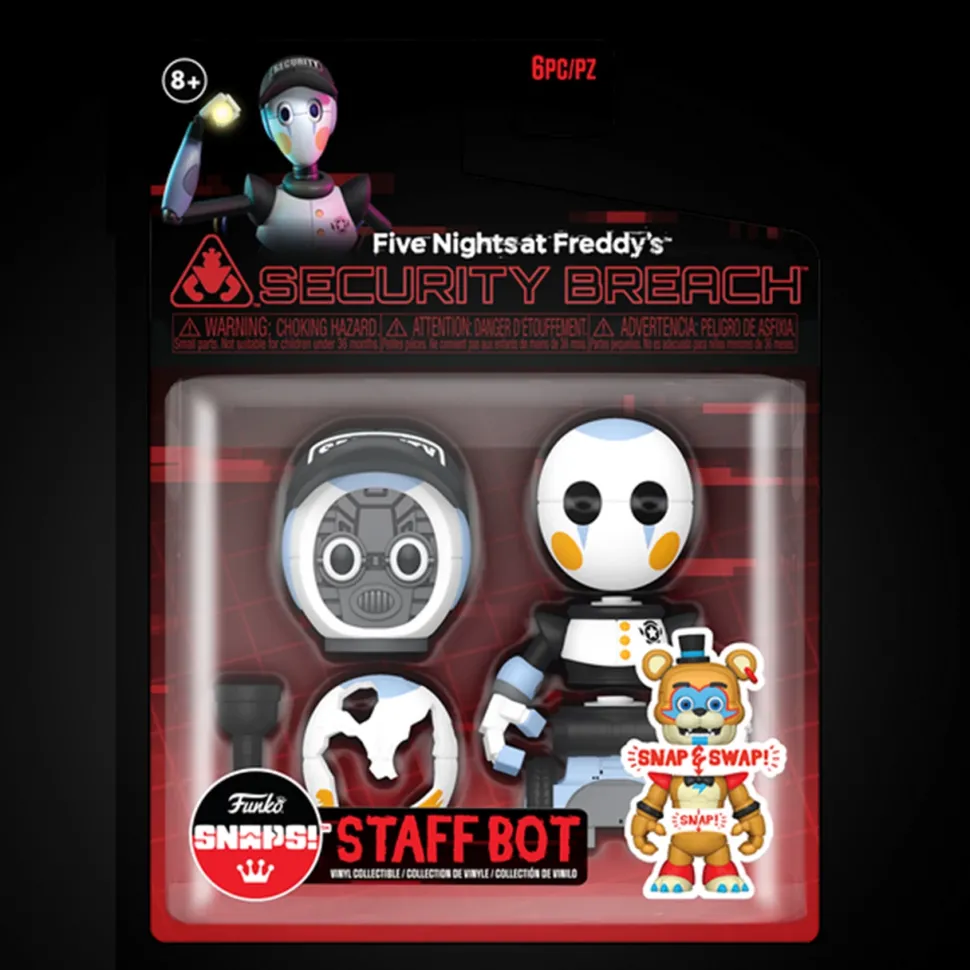 Funko SNAPS!: Five Nights At Freddy's Security Breach - Staff Bot Vinyl Figure