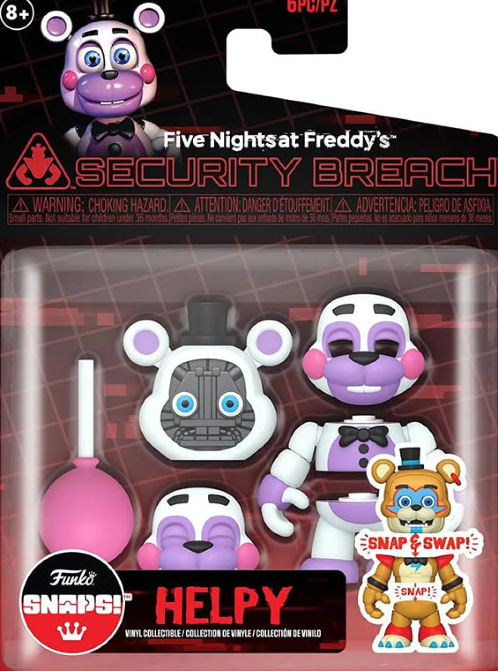 Funko SNAPS!: Five Nights At Freddy's Security Breach - Helpy Vinyl Figure