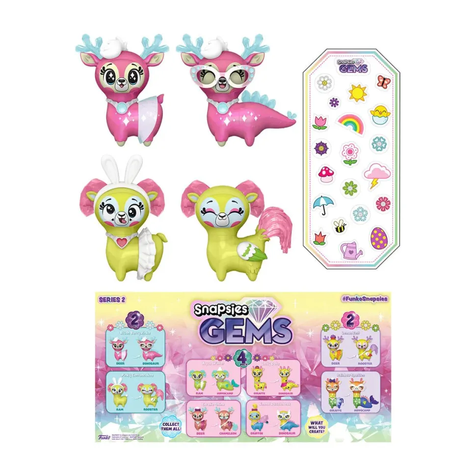 Funko Snapsies: Gems - Blush & Pinky (Spring) 2-Pack - 58305