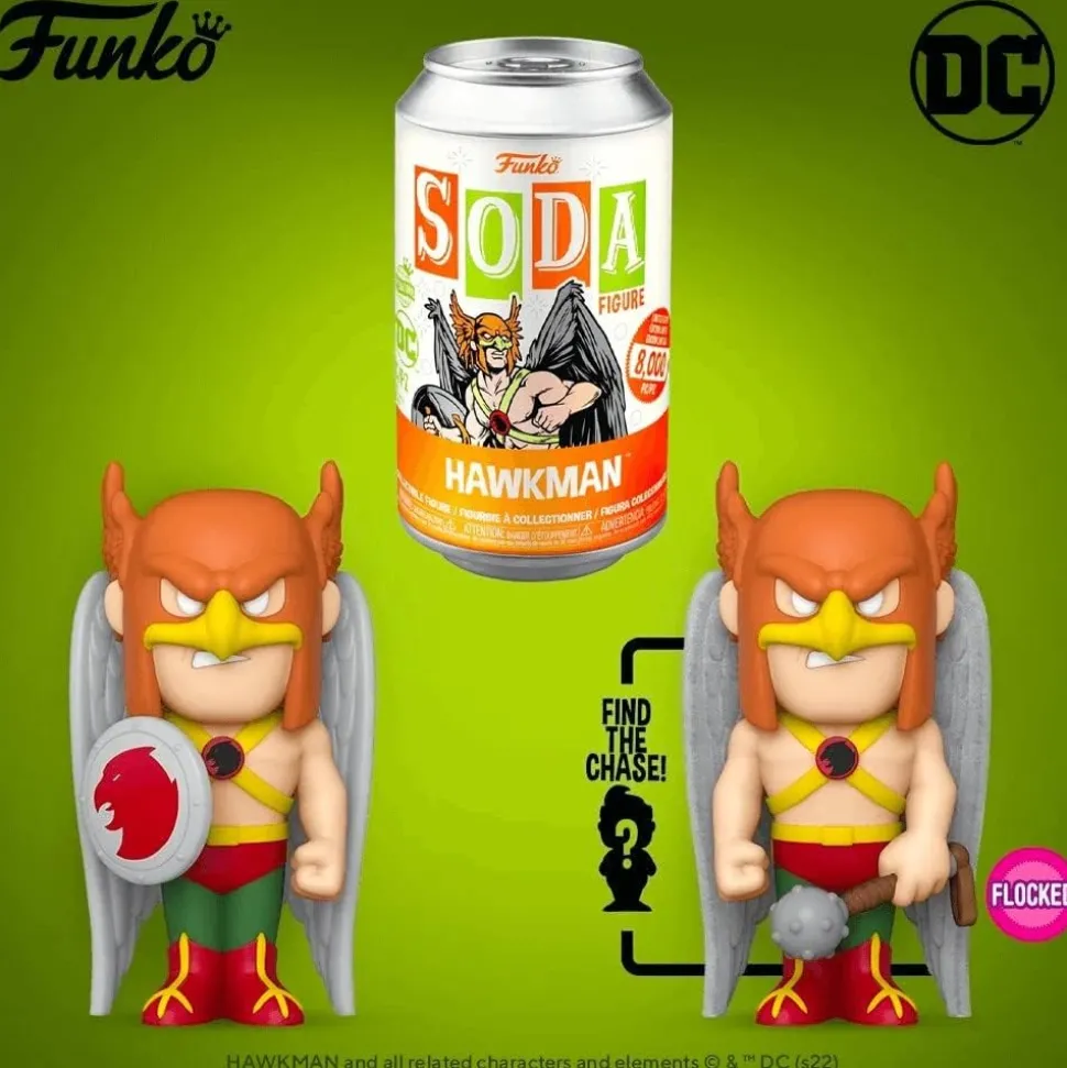 Funko Vinyl Soda: DC Comics - Hawkman