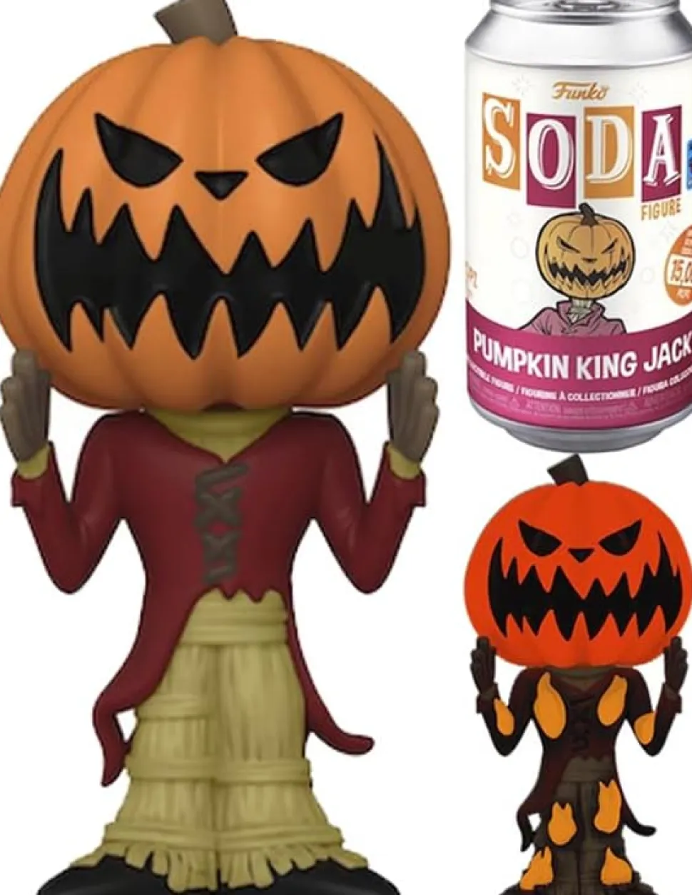 Funko Vinyl Soda: Disney: The Nightmare Before Christmas - Pumpkin King Jack