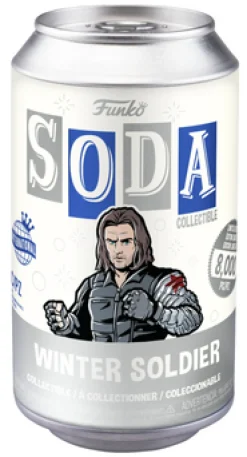 Funko Vinyl Soda: Marvel - The Falcon and The Winter Solider - Winter Soldier