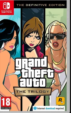Grand Theft Auto: The Trilogy - The Definitive Edition (Switch)