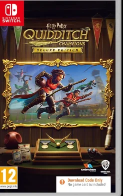 Harry Potter: Quidditch Champions Deluxe Edition [Code in a Box] (Switch)