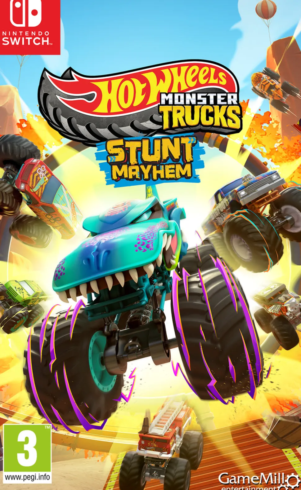 Hot Wheels Monster Trucks: Stunt Mayhem TM (Switch)