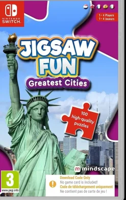 Jigsaw Fun Greatest Cities [Code In A Box] (Switch)