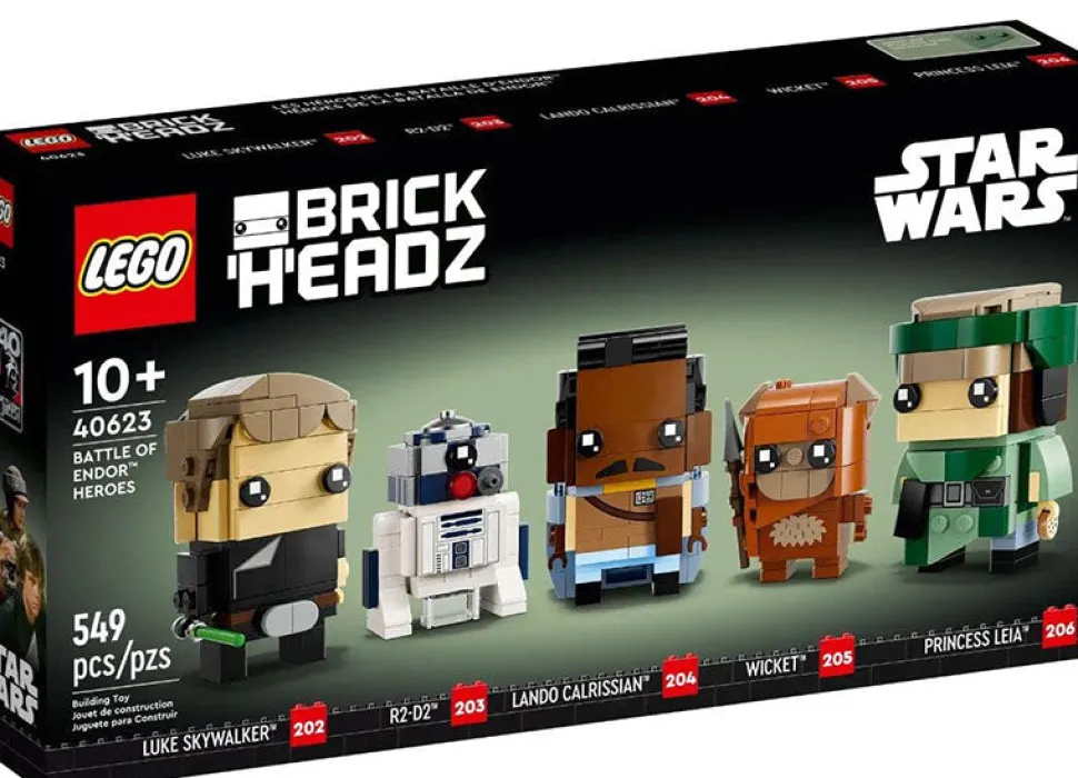 LEGO 40623 Brickheadz Star Wars: Battle of Endor Heroes