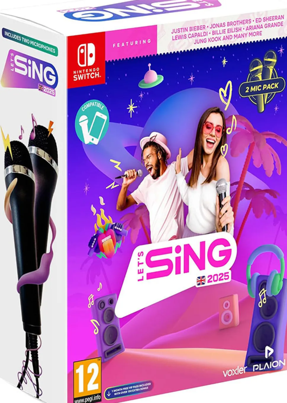 Let's Sing 2025 - 2 Mic Pack (Switch)