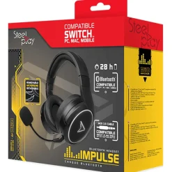 Lexip Impulse Bluetooth Wireless Headset - Black
