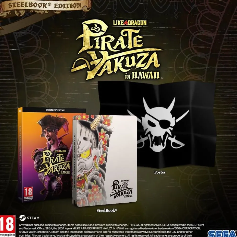 Like a Dragon: Pirate Yakuza in Hawaii - Steelbook Edition (PC)