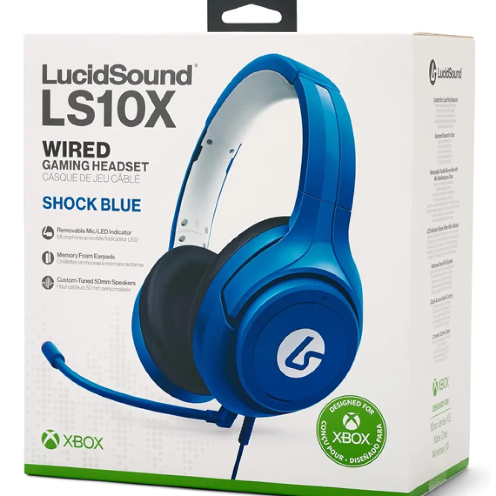 LucidSound LS10X Wired Headset - Shock Blue (Xbox Series X)