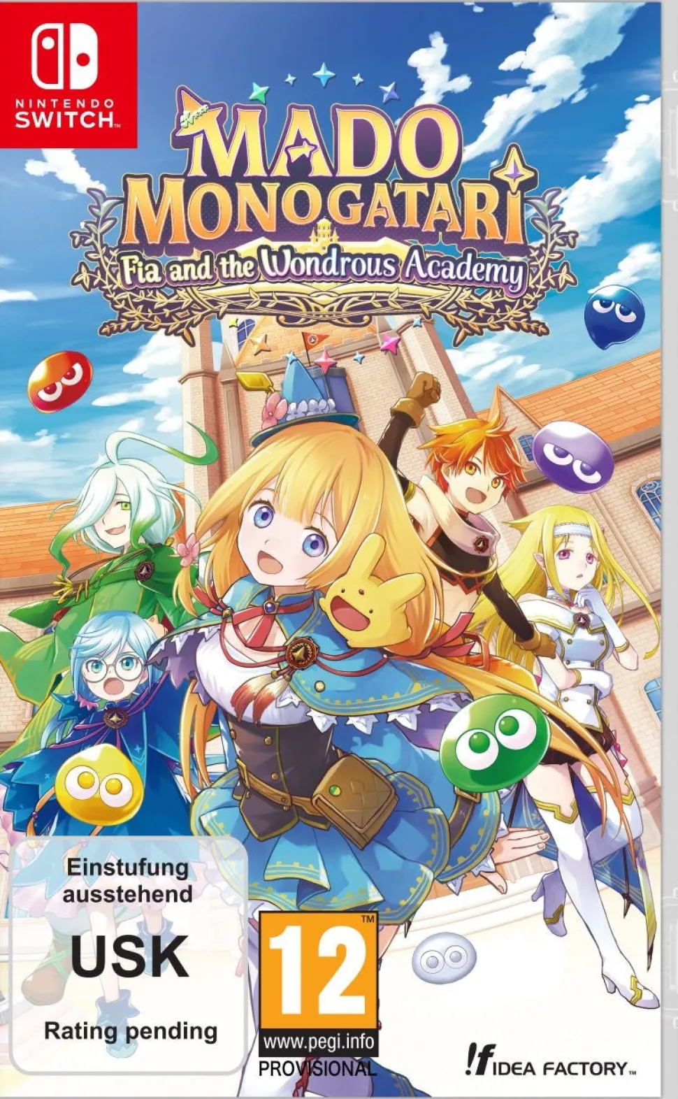MADO MONOGATARI: Fia and the Wondrous Academy (Switch)