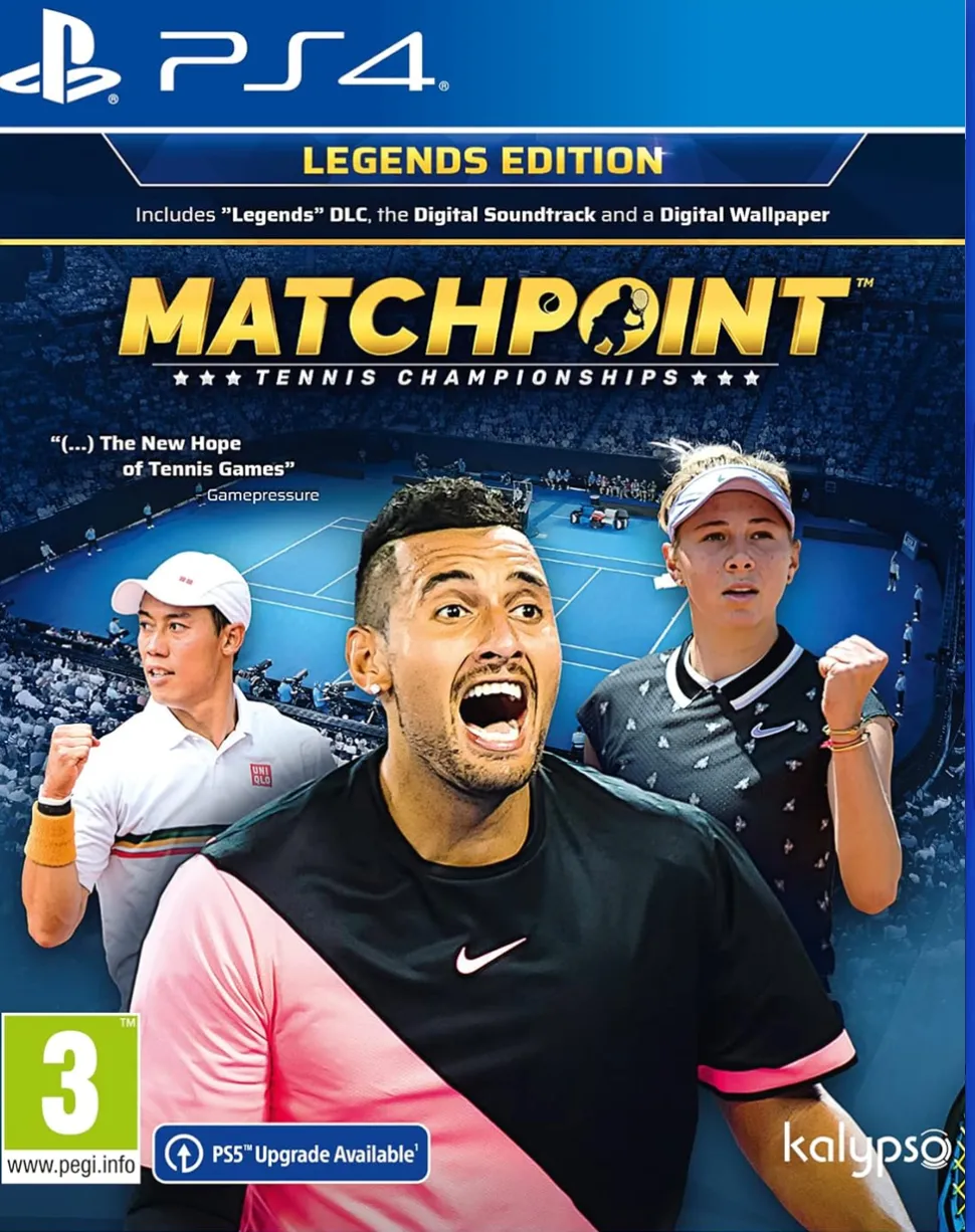 Matchpoint Tennis Championships Legends Edition (PS4)