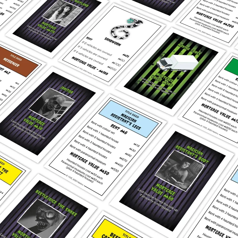 Monopoly Beetlejuice Board Game
