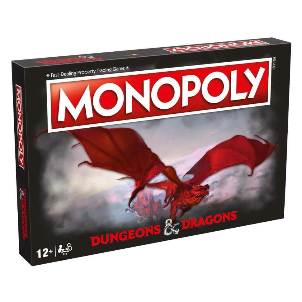 Monopoly Dungeons and Dragons Board Game
