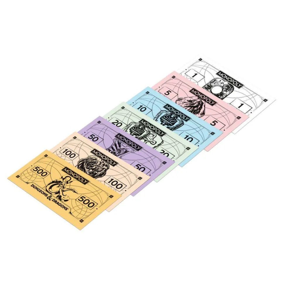 Monopoly Dungeons and Dragons Board Game