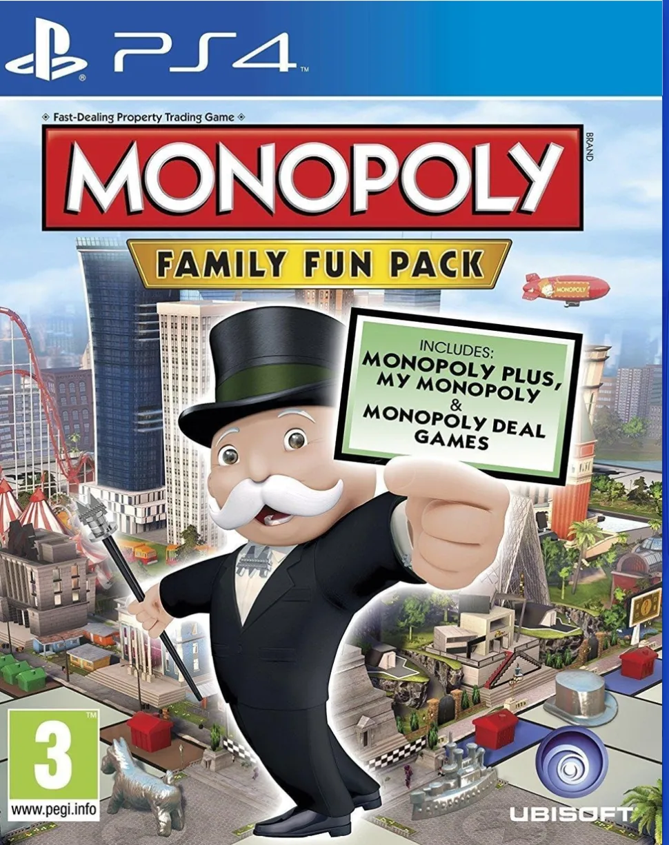 Monopoly Family Fun Pack (PS4)