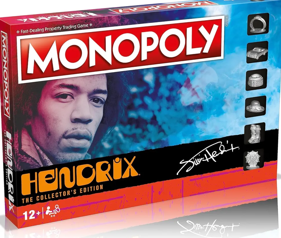 Monopoly Jimmy Hendrix Board Game