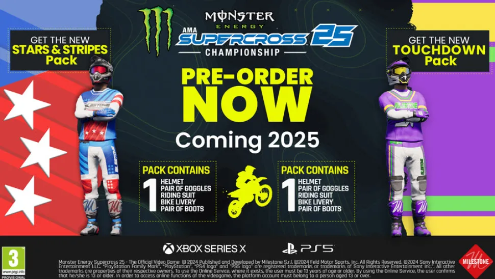 Monster Energy Supercross 25 - The Official Videogame Day One Edition (PS5)