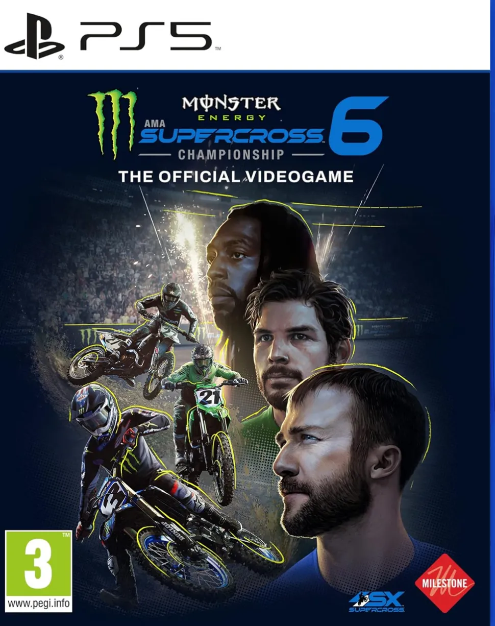 Monster Energy Supercross 6 - The Official Videogame (PS5)