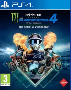 Monster Energy Supercross - The Official Videogame 4 (PS4)