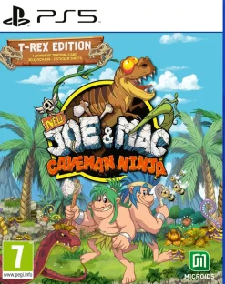New Joe & Mac: Caveman Ninja - T-Rex Edition (PS5)