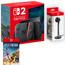 Nintendo Switch 2 Console with Split Fiction [Code in a Box] and Nintendo Switch 2 Camera