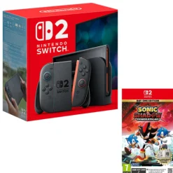 Nintendo Switch 2 Console with Sonic X Shadow Generations