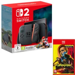 Nintendo Switch 2 Mario Kart Bundle with Cyberpunk 2077 Ultimate Edition