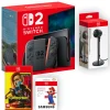 Nintendo Switch 2 with Cyberpunk 2077 Ultimate Edition, Micro SD Express Card & Switch 2 Camera