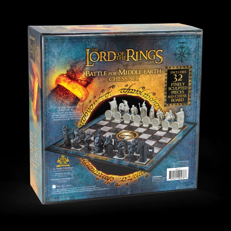 Noble Collection - Lord of the Rings: Battle For Middle Earth Chess Set