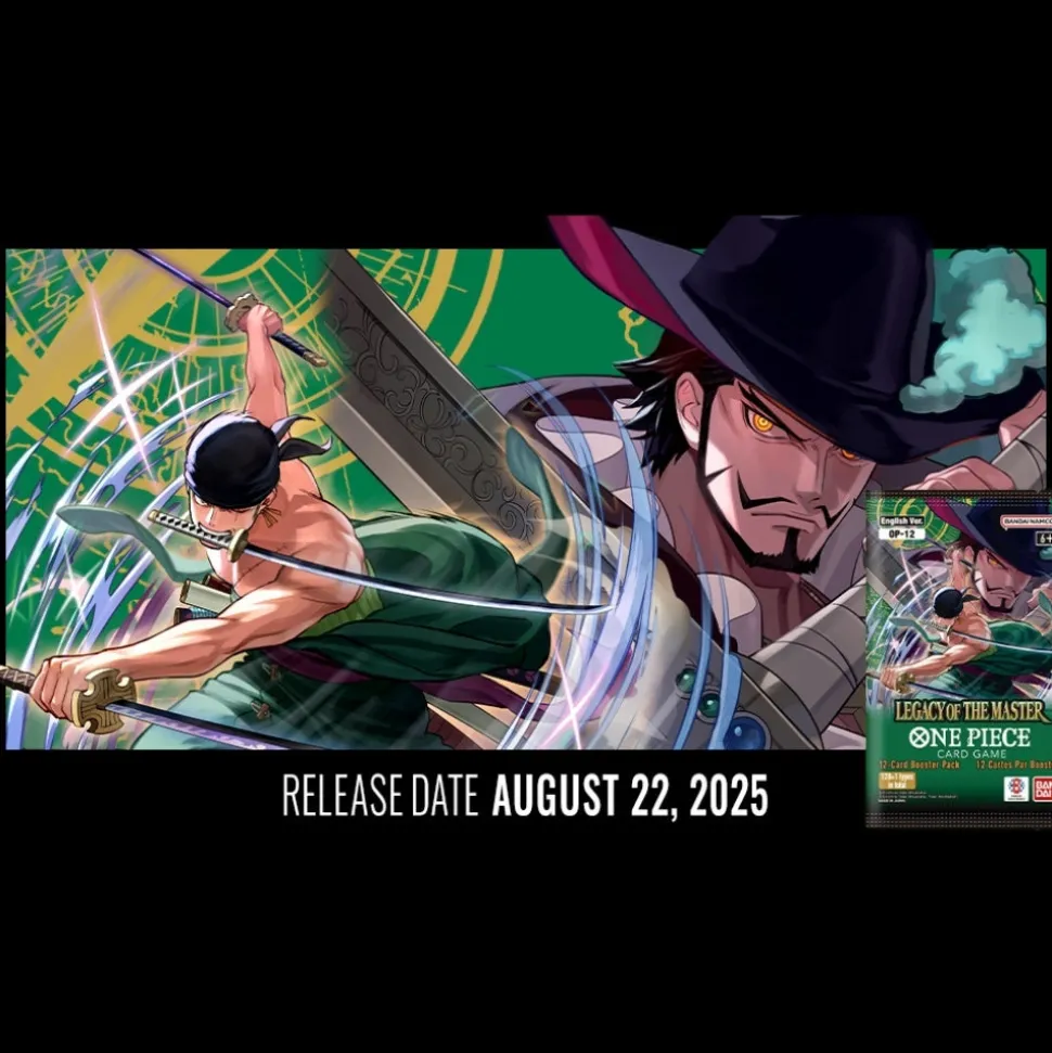 One Piece TCG - Booster Box 24 Packs (OP-12) LEGACY OF THE MASTER