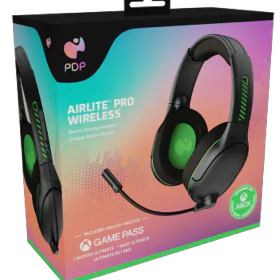 PDP Airlite Pro Wireless Headset - Black For Xbox (Xbox S|X)