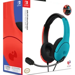 PDP Gaming LVL40 Wired Stereo Gaming Headset: Neon Pop