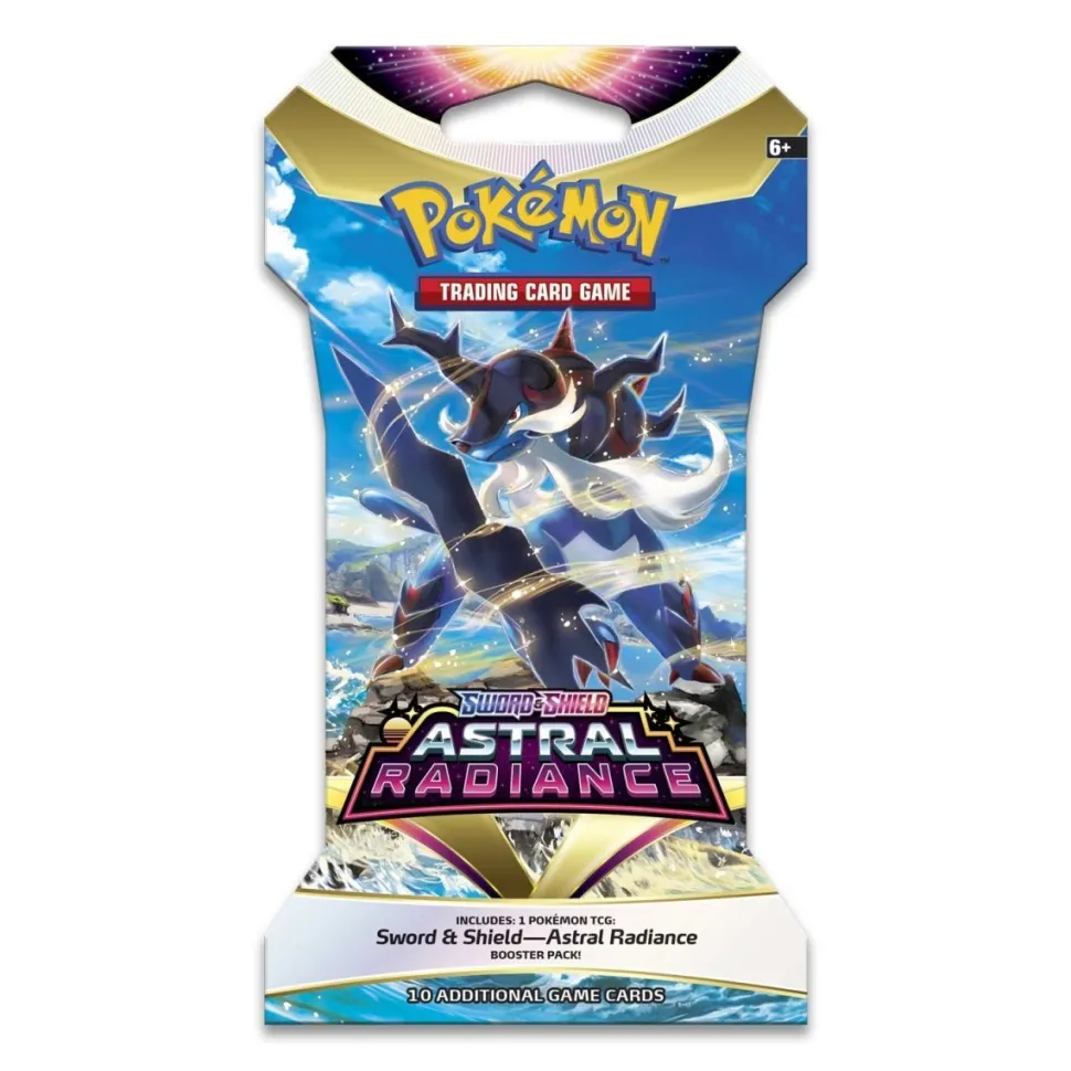 Pokemon TCG: Astral Radiance Sleeved Booster Pack (10 Cards)